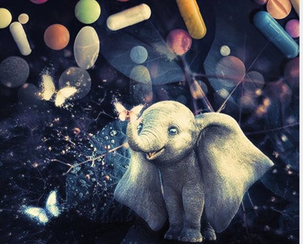 Lorazepam y la pluma de Dumbo. Campeones del mundo en pastillas